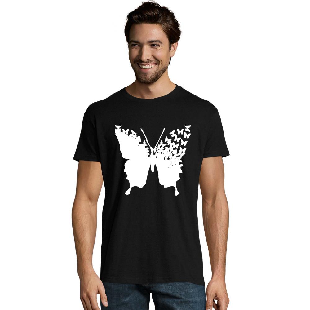 Schmetterlinge weißes Justin T-Shirt